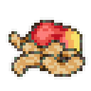 Free Cashew Nuts Pixel Art Icon 32px