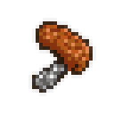 Free Chicken Wings Pixel Art Icon 32px