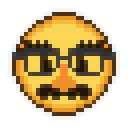 Free Disguised Face Pixel Art Icon 32px