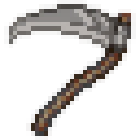 Free Large sickle Pixel Art Icon 32px