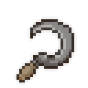 Free Small sickle Pixel Art Icon 32px